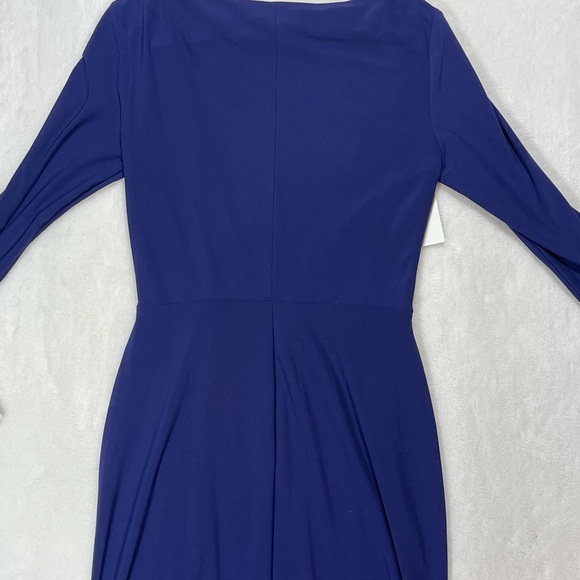 Lauren Ralph Lauren Royal Blue 3/4 Sleeve Dress - Picture 5 of 9
